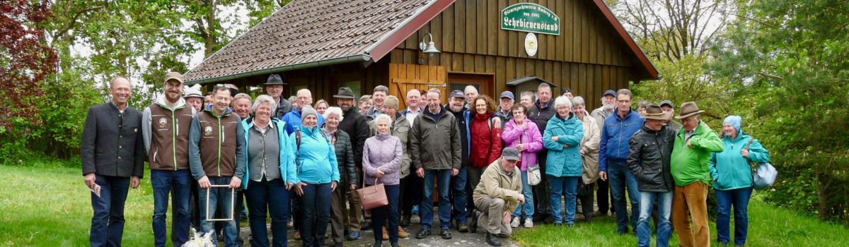 Imkerverein 2019 – Besuch aus Rosenheim